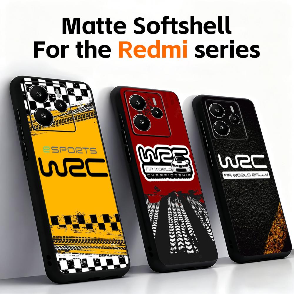 Xiaomi Redmi Note 14 - Cover per Telefono Sportiva Stile WRC
