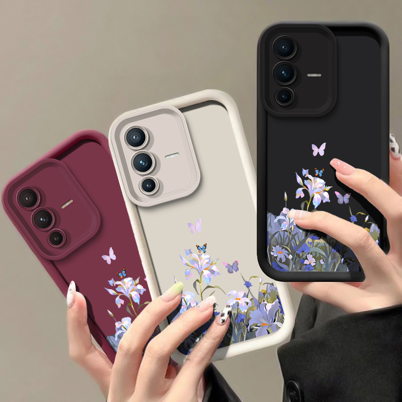 Vivo X200 - Custodia per telefono con stampa floreale