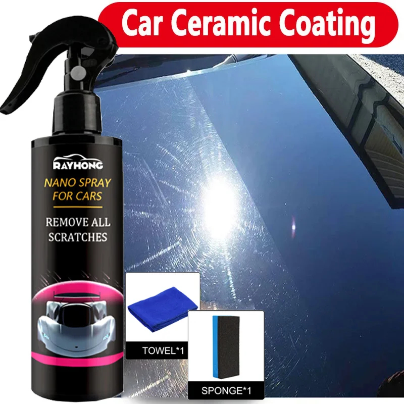 Nano Liquid Coating - Rivestimento Ceramico per Auto: Spray Cera