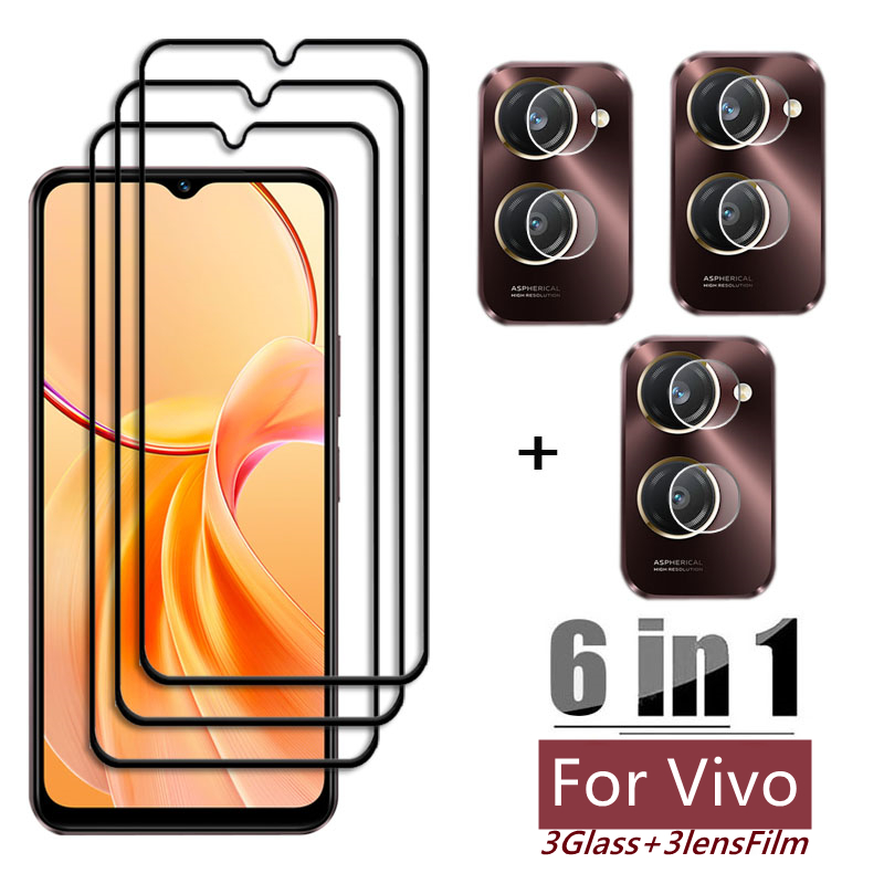 Vivo Y28 - 6in1 Vetro Per Vivo Y28s Copertura