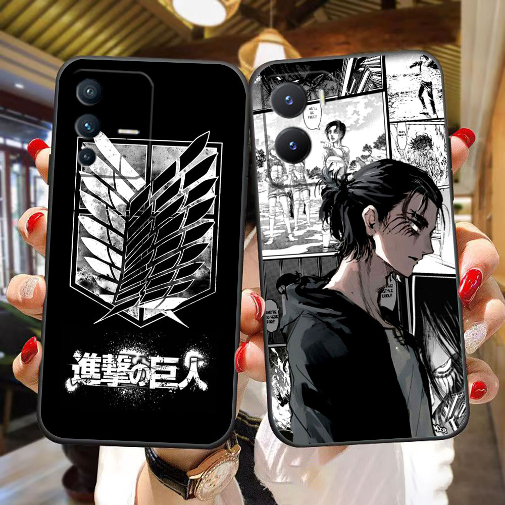 Vivo Y28 - Cover per telefono A-Attack On T-Titan
