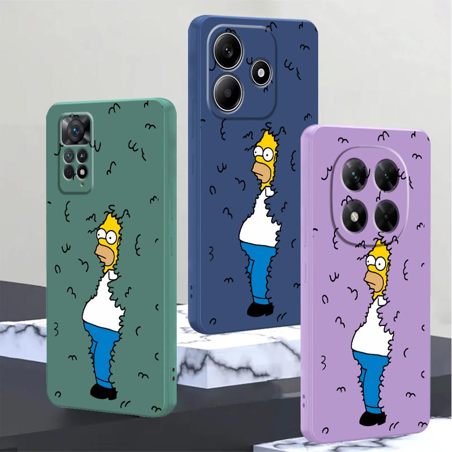 Xiaomi Redmi Note 14 - Cover per Telefono S-Simpsons Cool Bart