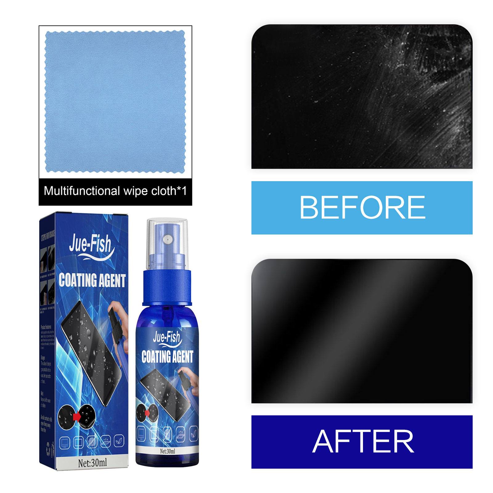 Oleophobic Coating Spray - Protezione per lo schermo liquido Schermo