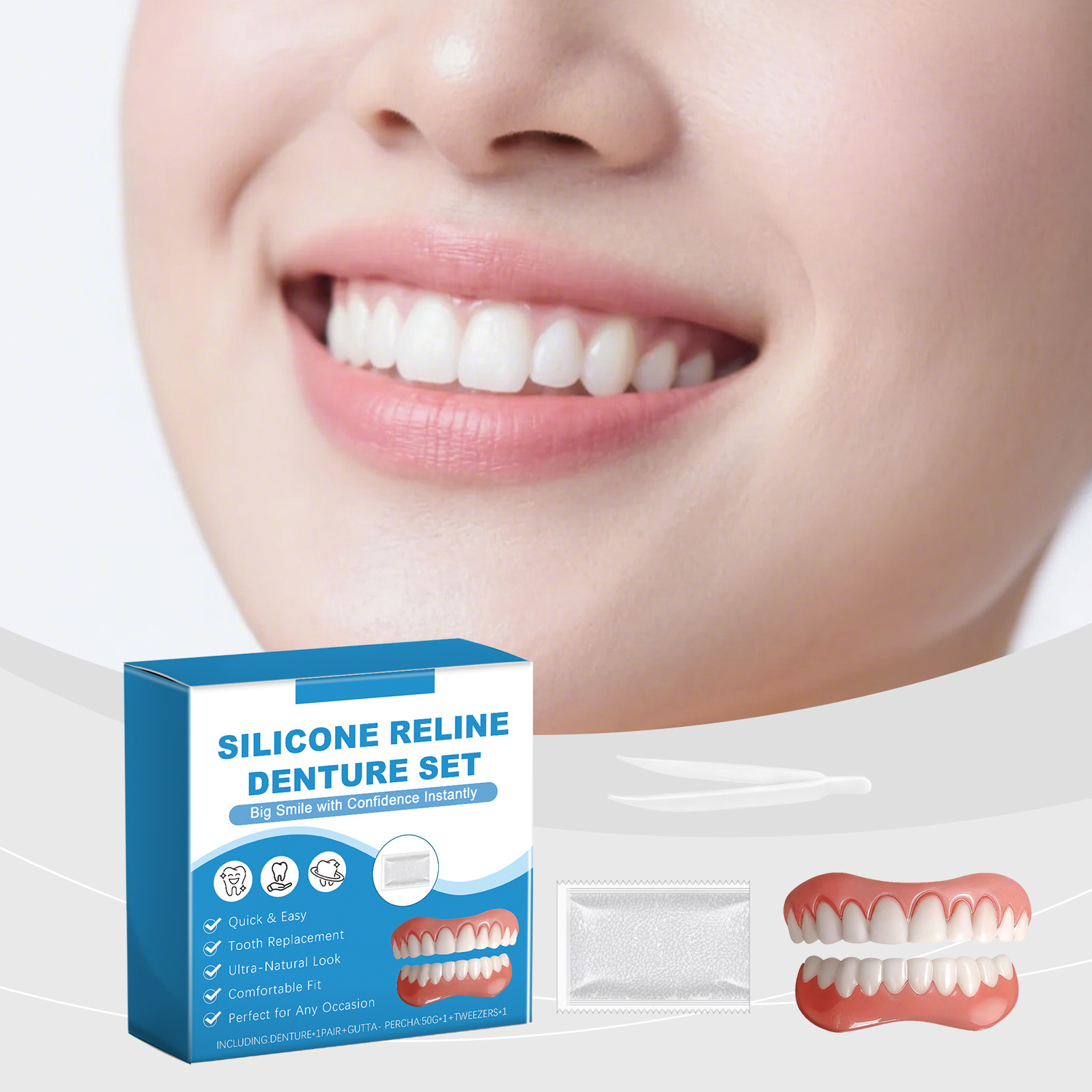 Kit Completo per Protesi Denta - Full Cover Adhesive recensione e prezzo